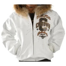 Chi-Town Pelle Pelle White Jacket