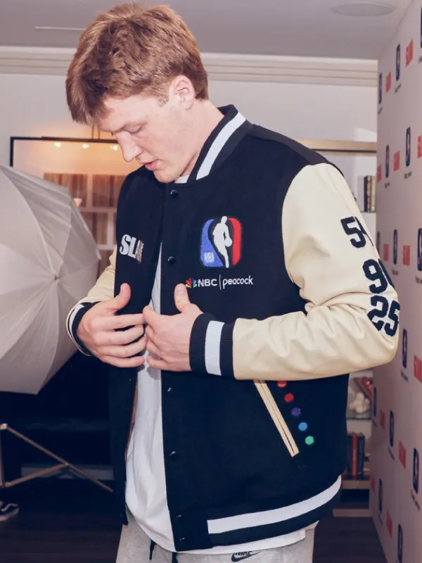 NBA On NBC 2025 SLAM Draft Varsity Jacket