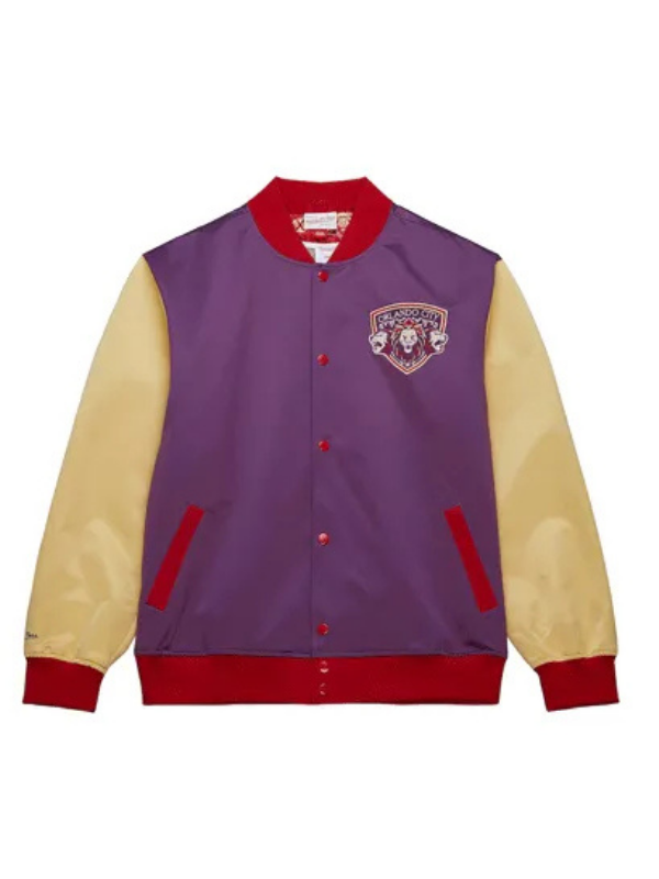 MLS Orlando City SC 10th Anniversary Purple Satin Jacket